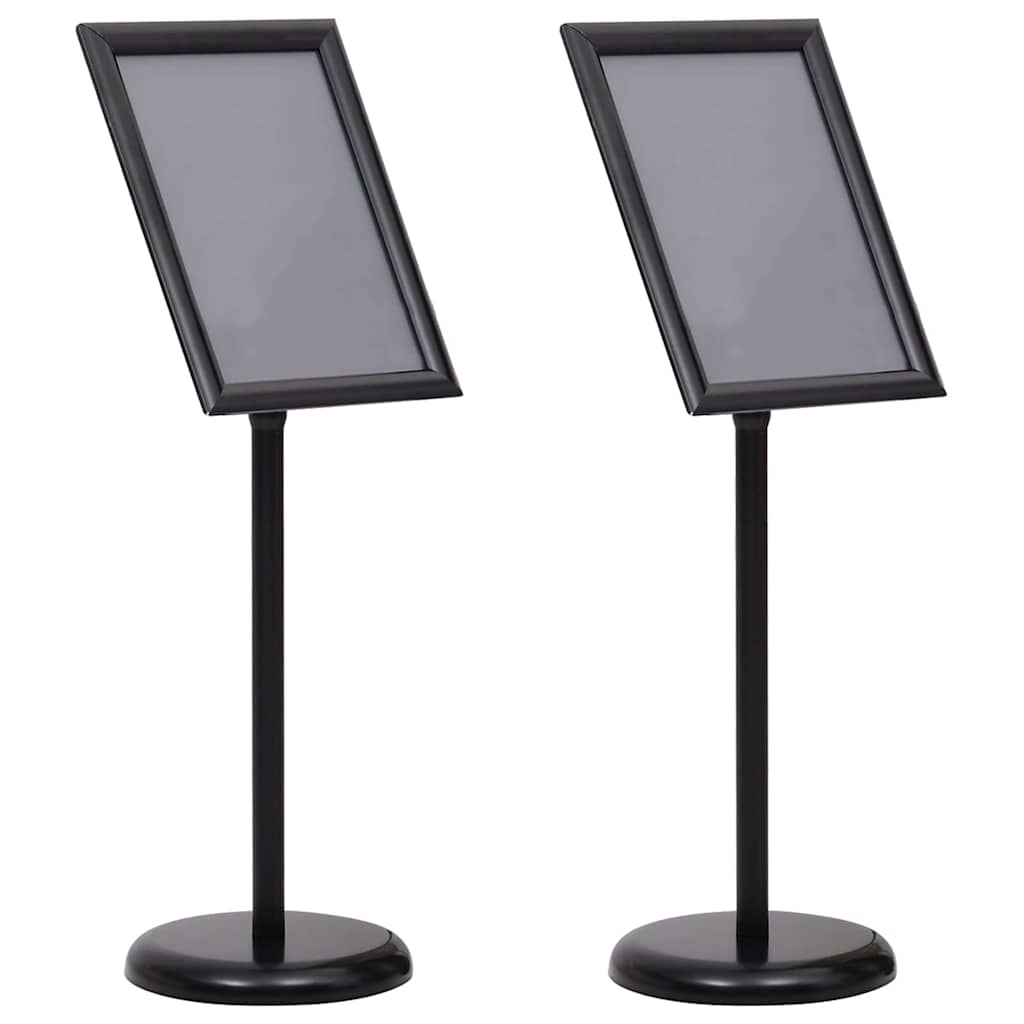 Supports De Posters 2 Pc 45 X 32,7 X 108 Cm Aluminium