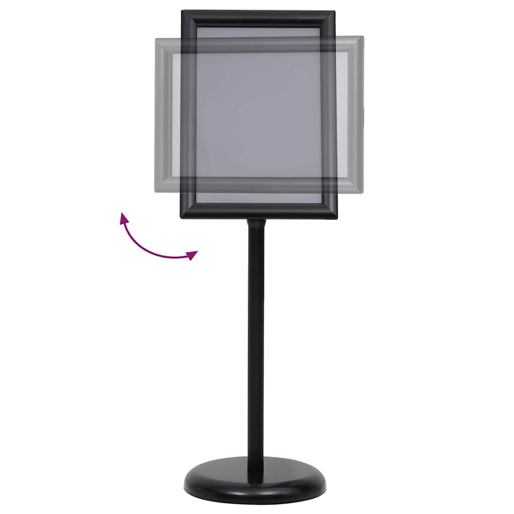 Supports De Posters 2 Pc 45 X 32,7 X 108 Cm Aluminium