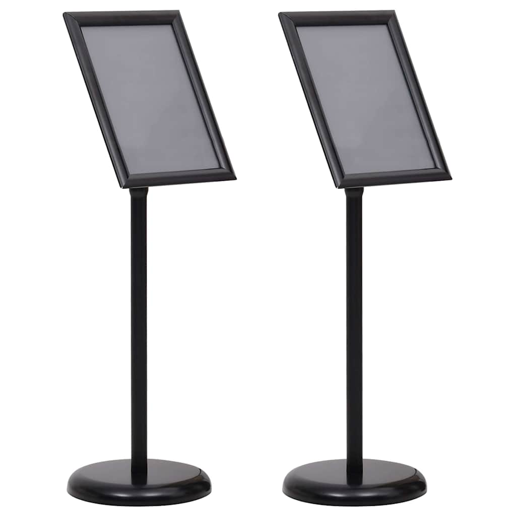 Supports De Posters 2 Pc 32,7 X 24 X 108 Cm Aluminium