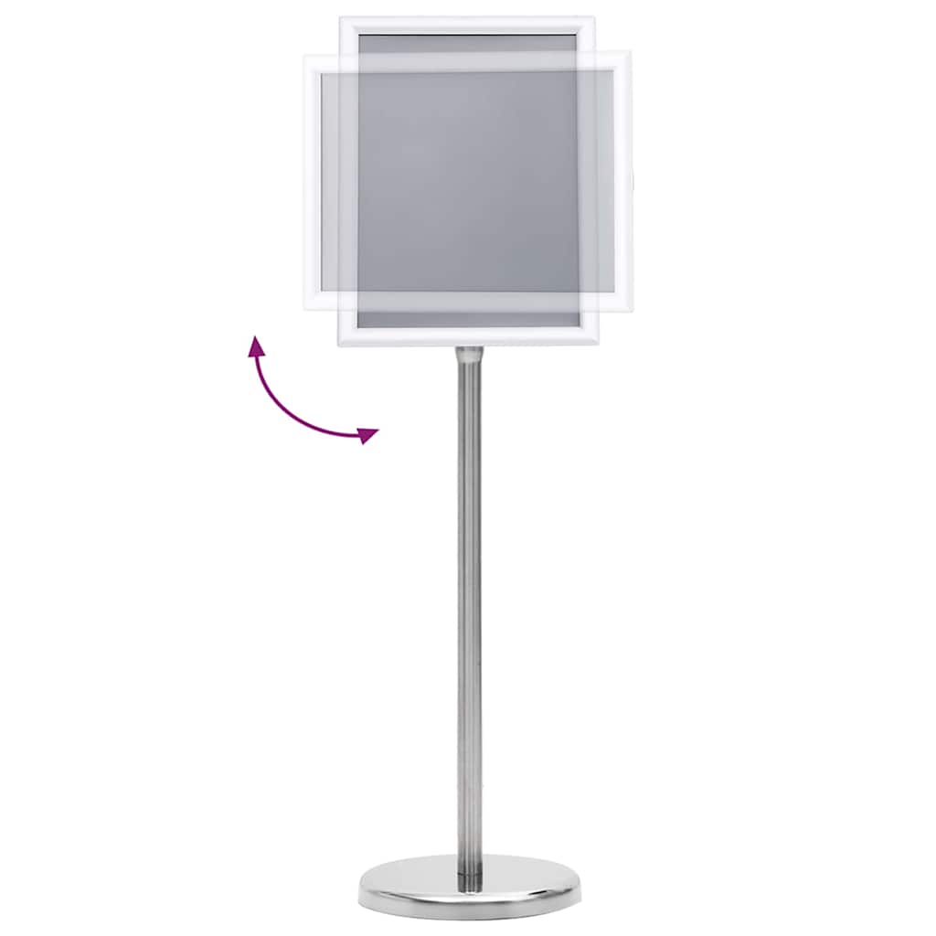 Supports De Posters 2 Pc 32,7 X 24 X 108 Cm Aluminium