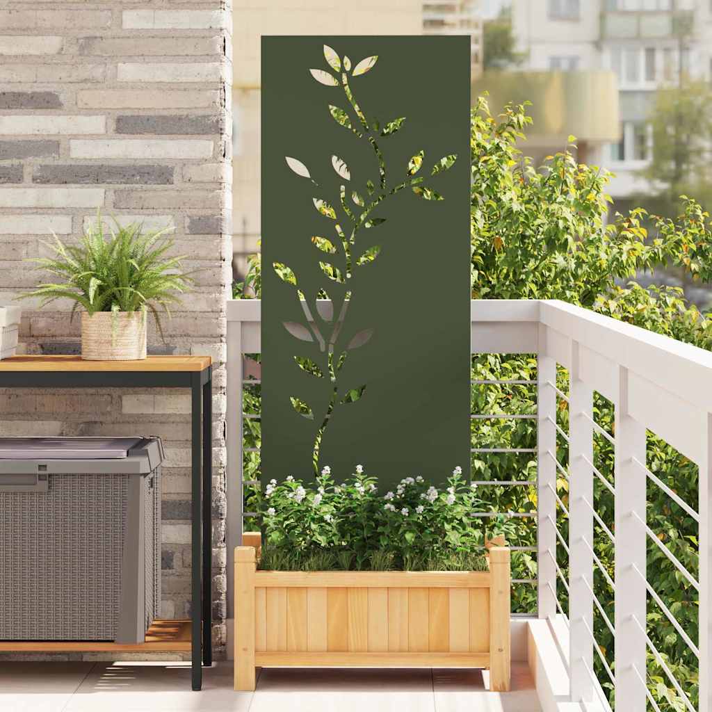 Écran De Confidentialité De Jardin Fretwork Argenté