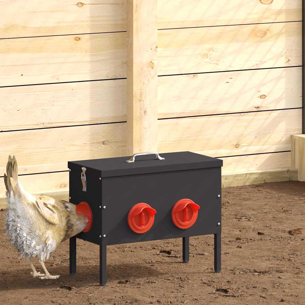 Mangeoire Pour Poules 41,5 X 20,5 X 33 Cm