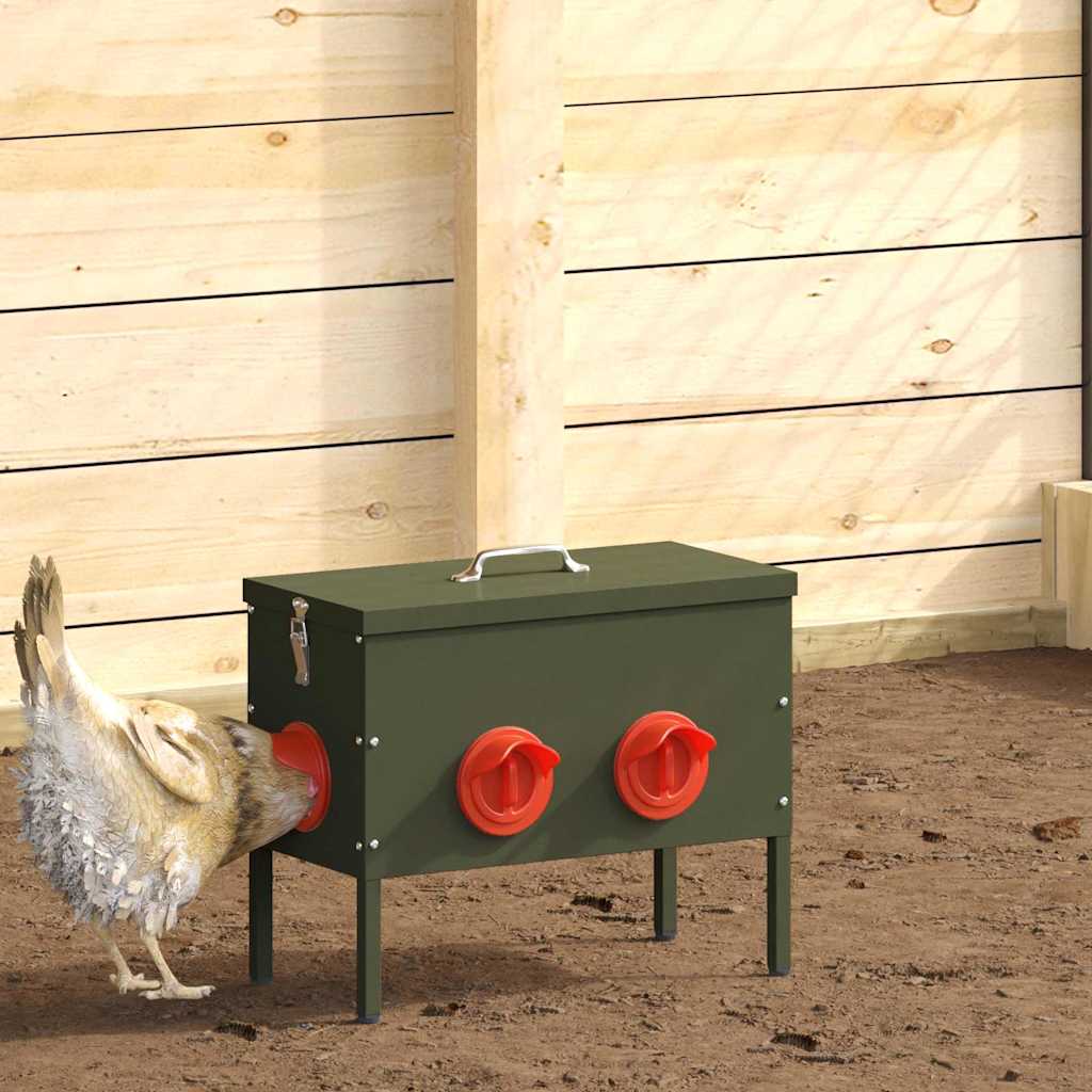 Mangeoire Pour Poules 41,5 X 20,5 X 33 Cm