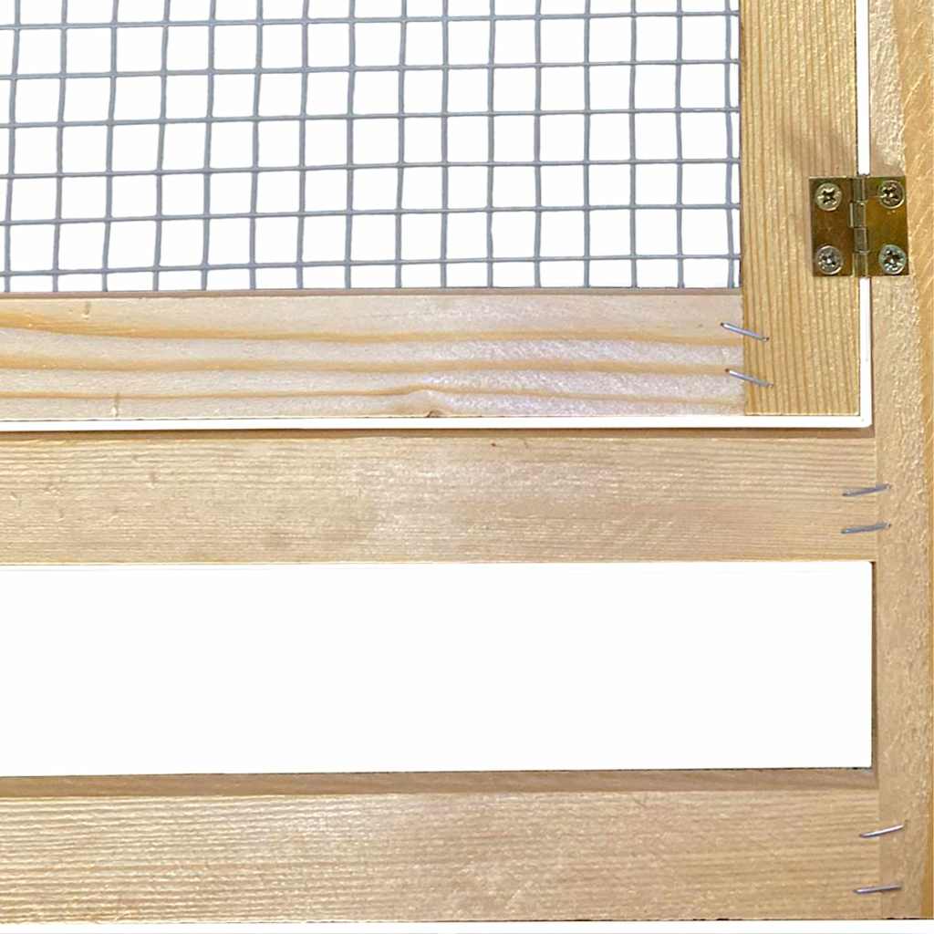 Poulailler Marron 75 X 60 X 89 Cm Bois De Pin Massif