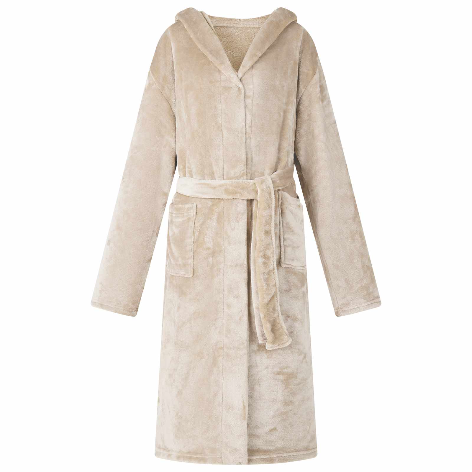 Peignoir Avec Capuche Flanelle