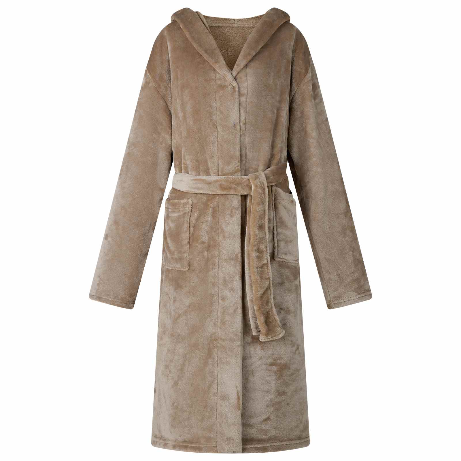 Peignoir Avec Capuche Flanelle