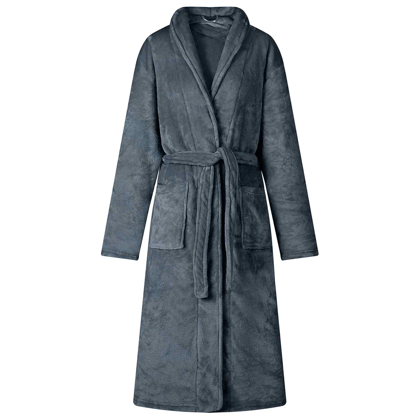 Robe De Bain An Capuche Flanelle