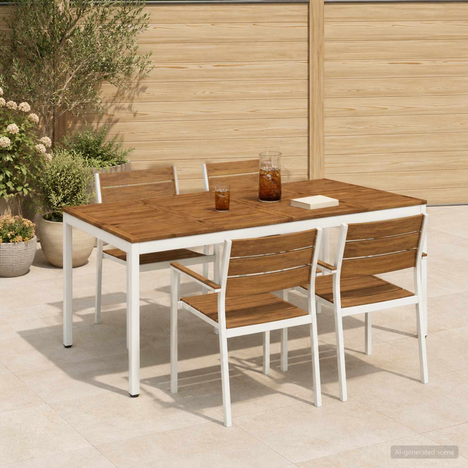 Table De Dîner De Jardin