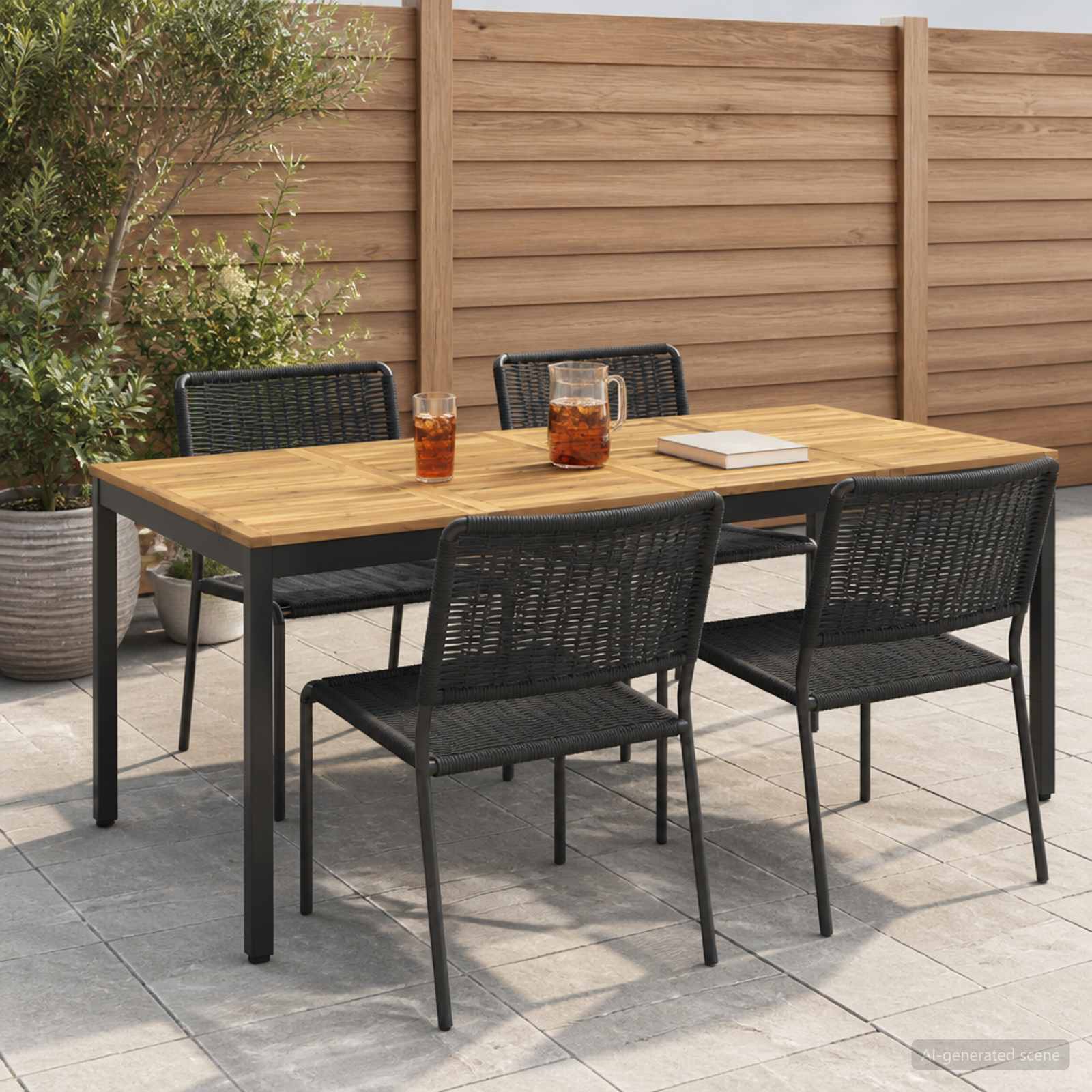 Table De Dîner De Jardin