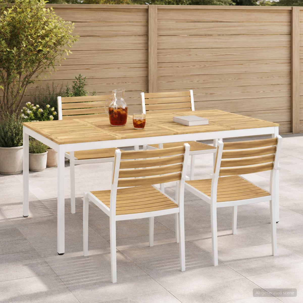 Table De Dîner De Jardin