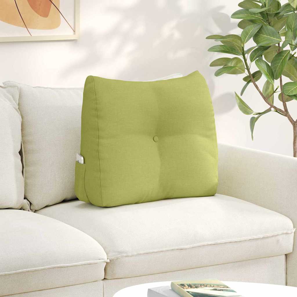 Coussin De Dos Tissu Vert Clair