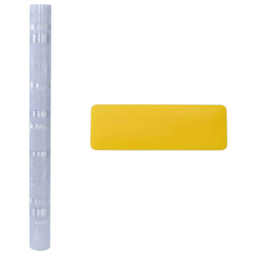 Film De Fenêtre Statique Motif Bambou 90 X 500 Cm Pvc