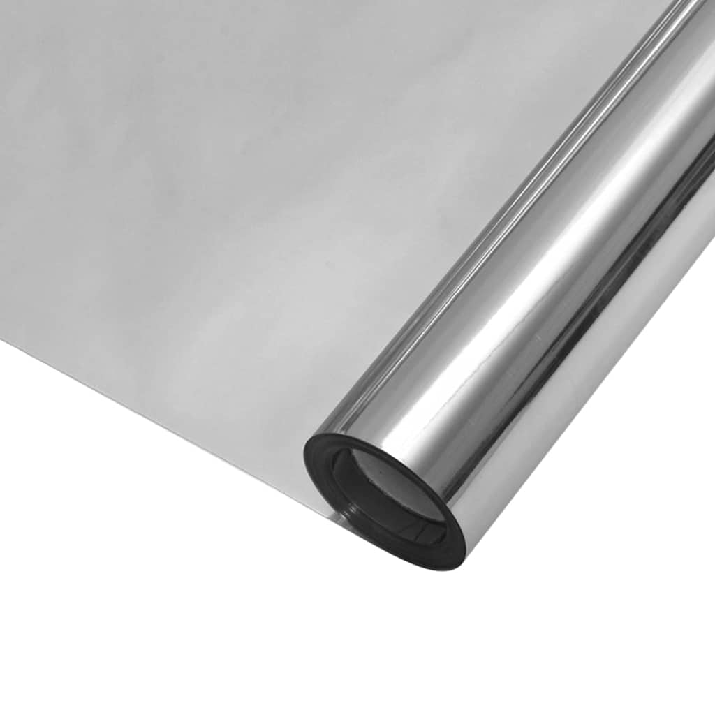 Film Solaire Réfléchissant Statique Argenté 90 X 1000 Cm Pvc