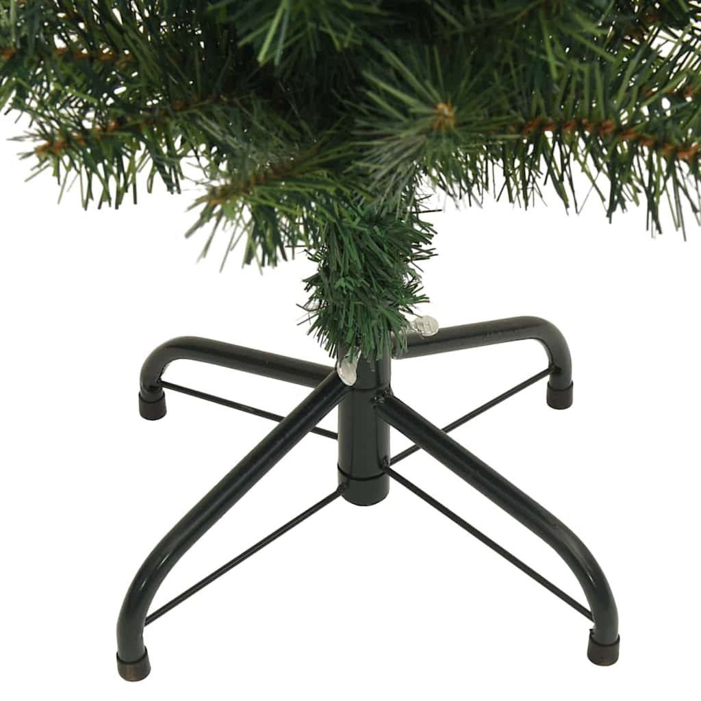 Sapin De Noël Artificiel Pvc Et Acier Et Plastique Vert