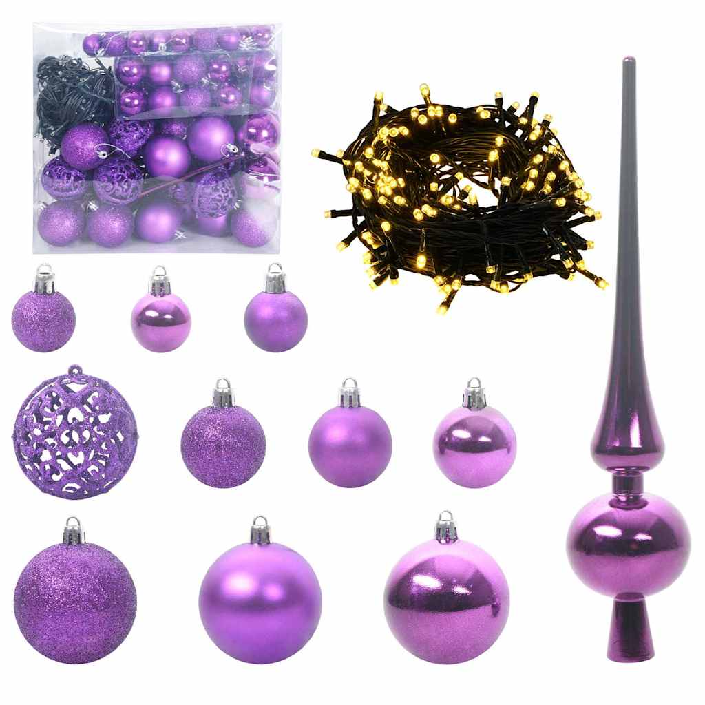 Sapin De Noël Artificiel Pvc Et Acier Et Plastique Vert