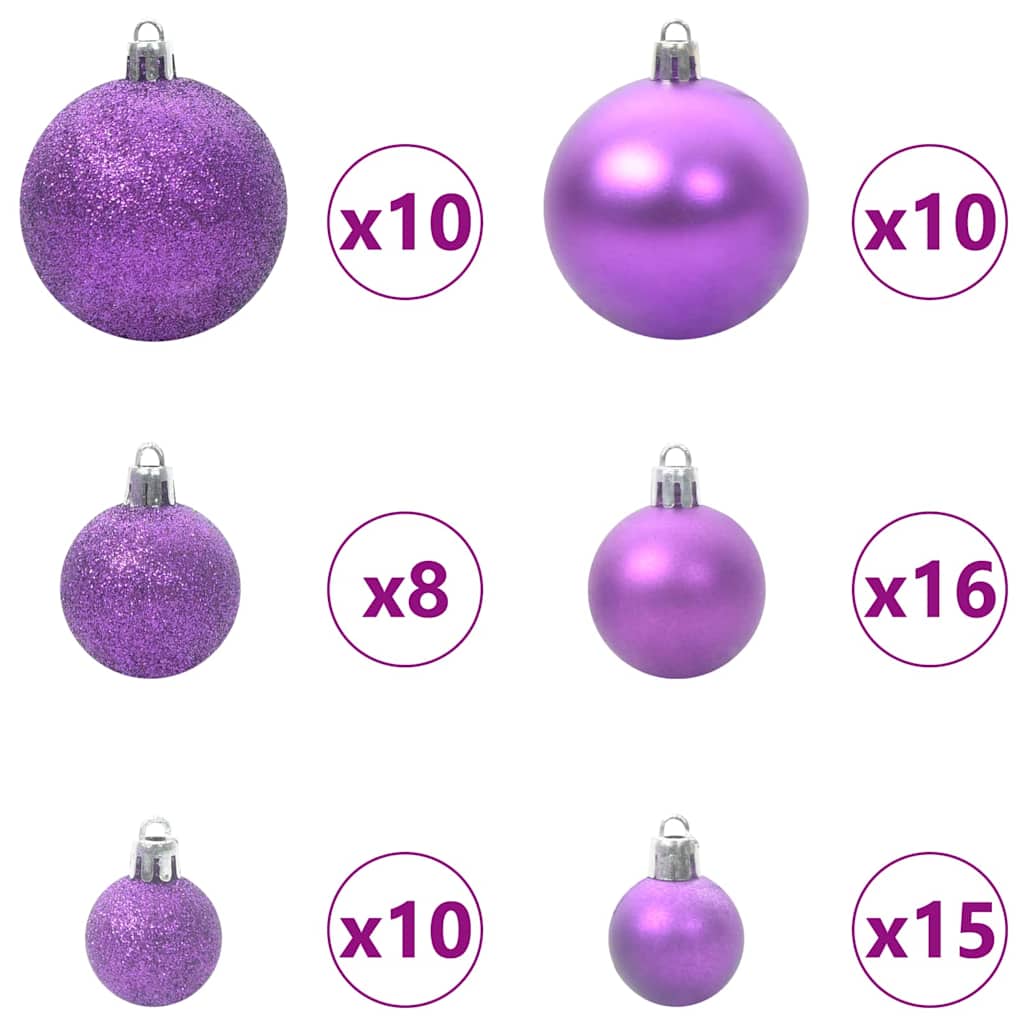 Sapin De Noël Artificiel Pvc Et Acier Et Plastique Vert