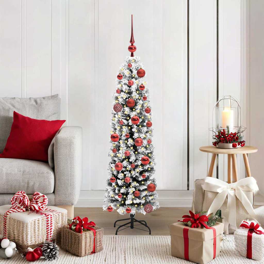 Sapin De Noël Artificiel Vert Pvc Et Acier Et Plastique