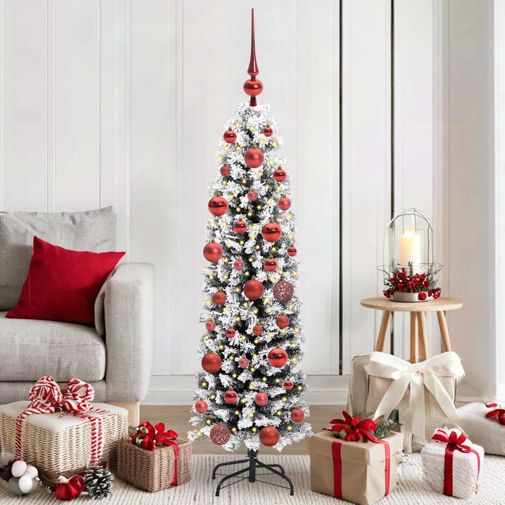 Sapin De Noël Artificiel Vert Pvc Et Acier Et Plastique