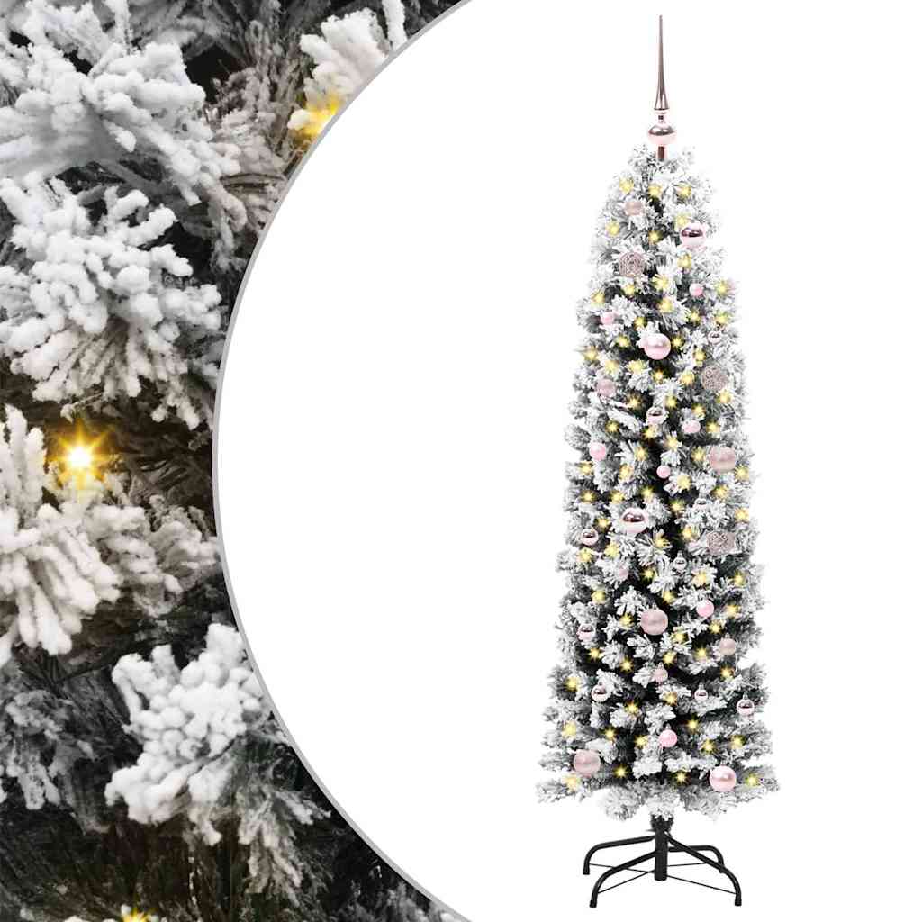 Sapin De Noël Artificiel Vert Pvc Et Acier Et Plastique