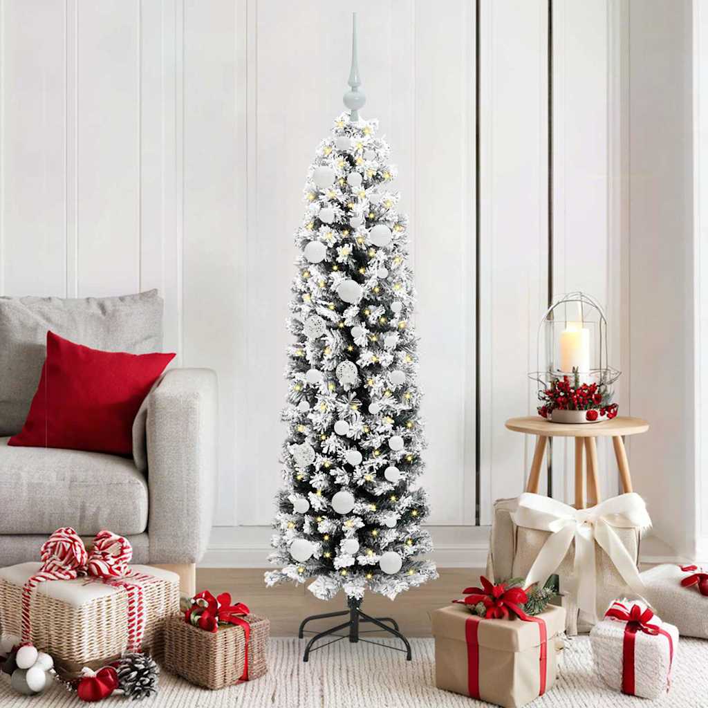 Sapin De Noël Artificiel Vert Pvc Et Acier Et Plastique