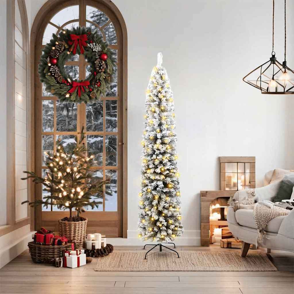 Sapin De Noël Artificiel Vert Pvc Et Acier Et Plastique