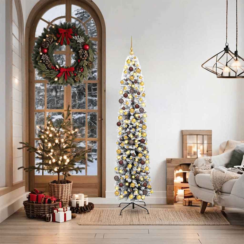 Sapin De Noël Artificiel Vert Pvc Et Acier Et Plastique
