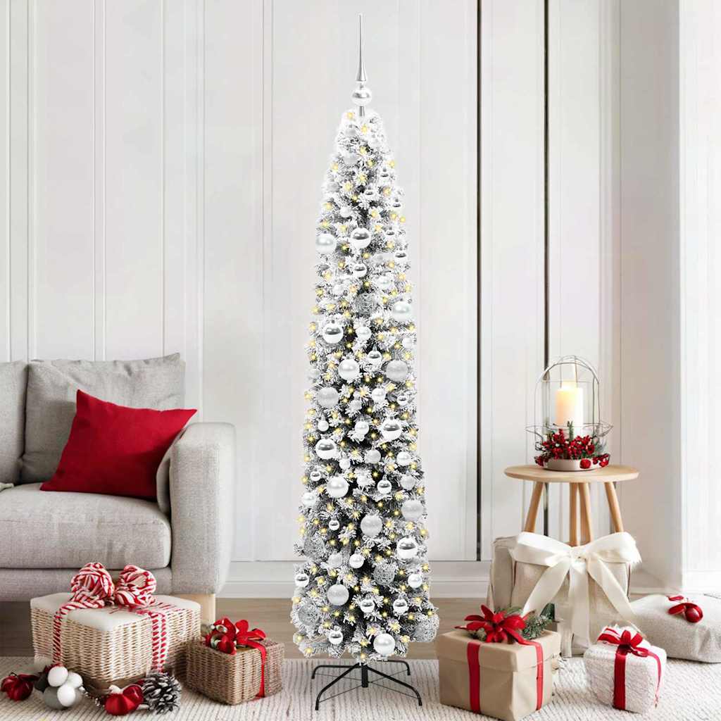 Sapin De Noël Artificiel Vert Pvc Et Acier Et Plastique