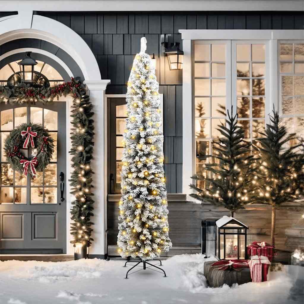 Sapin De Noël Artificiel Vert Pvc Et Acier Et Plastique