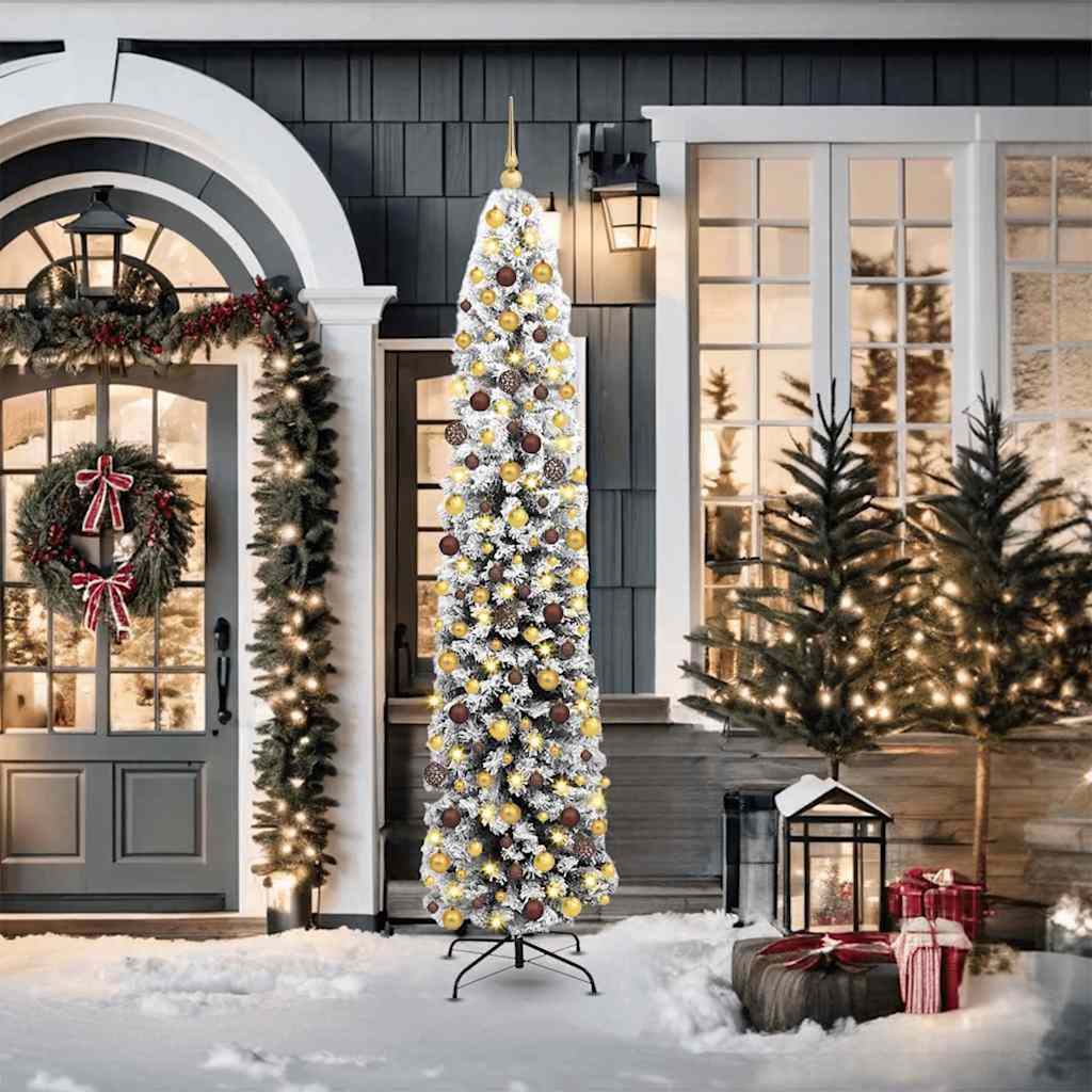 Sapin De Noël Artificiel Vert Pvc Et Acier Et Plastique