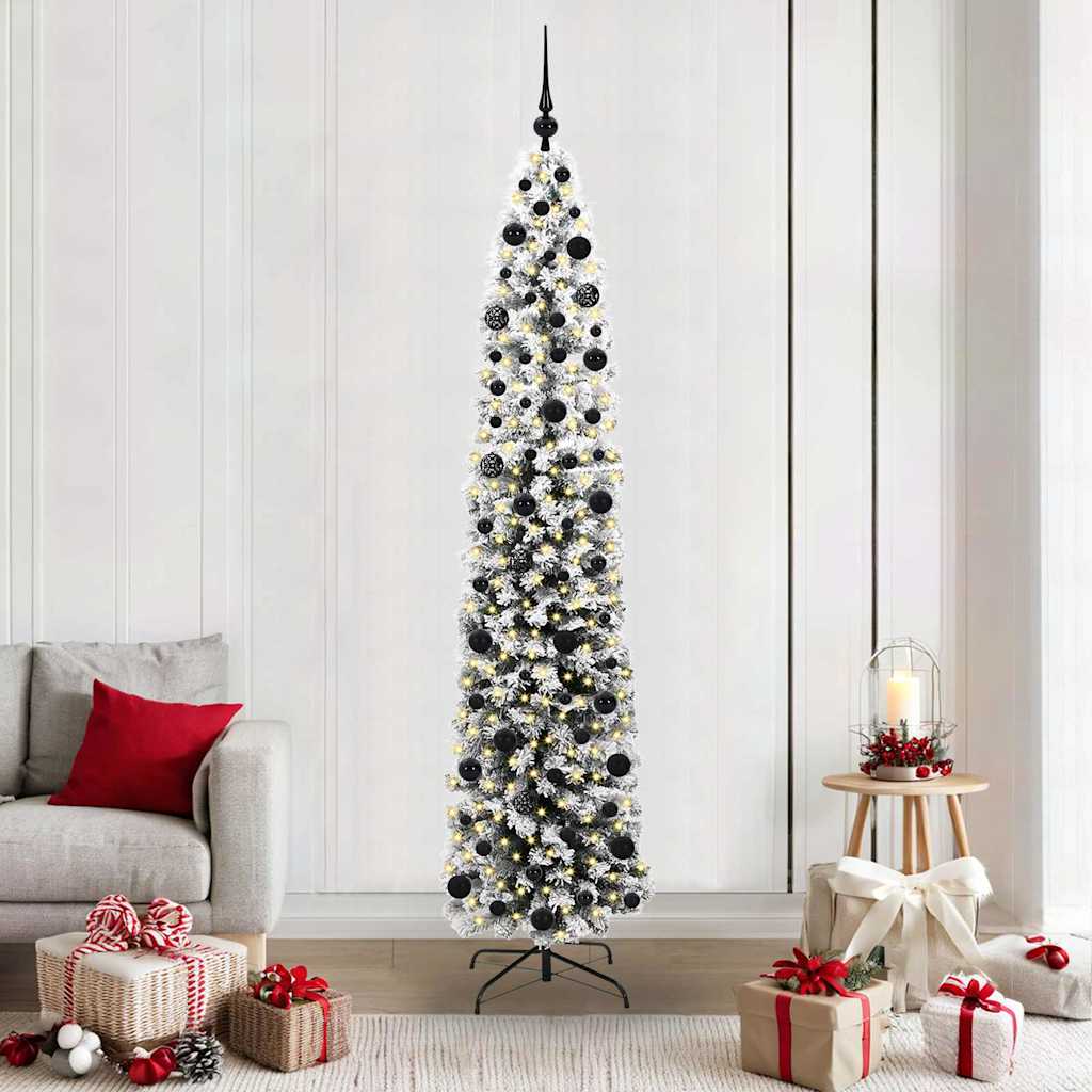 Sapin De Noël Artificiel Vert Pvc Et Acier Et Plastique