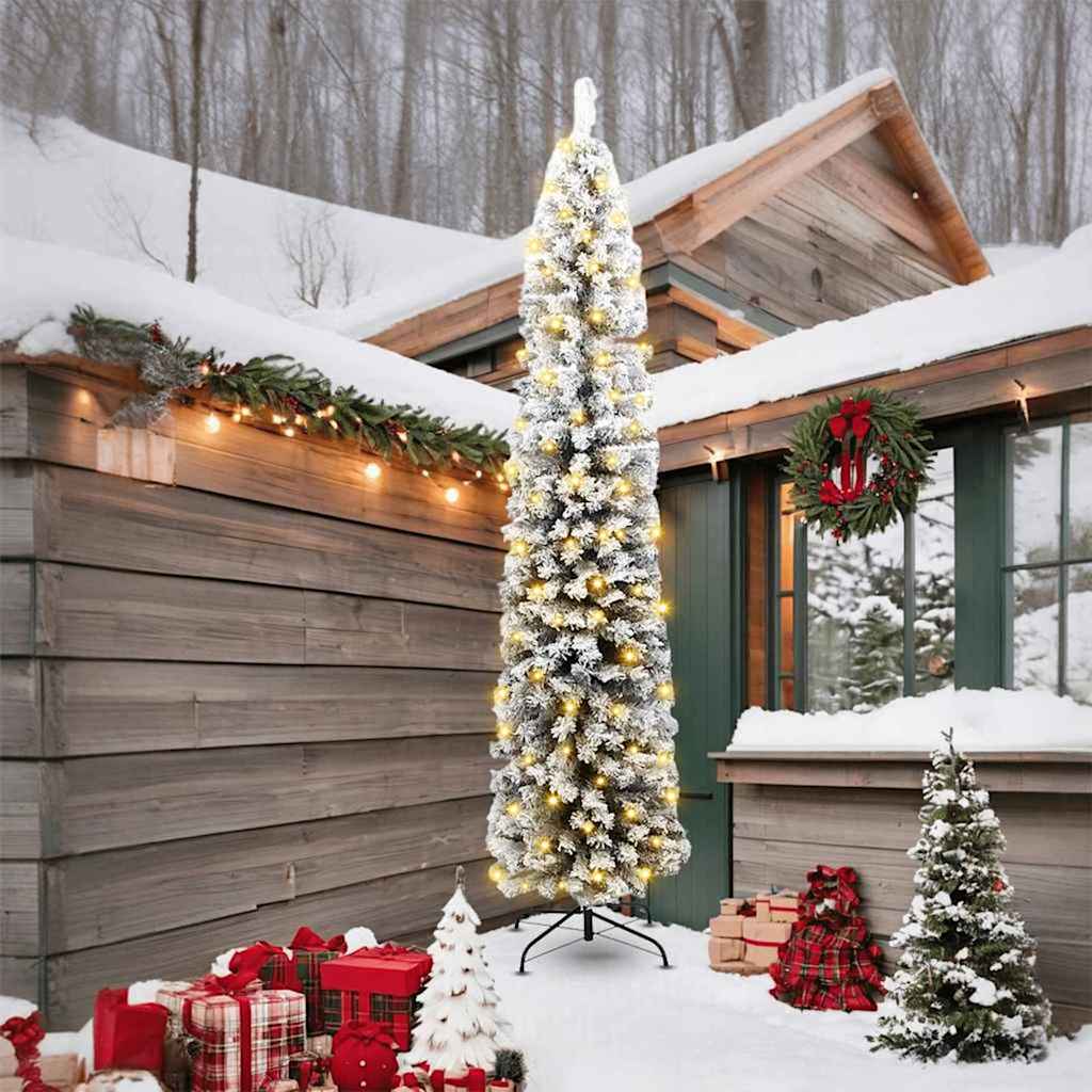 Sapin De Noël Artificiel Vert Pvc Et Acier Et Plastique