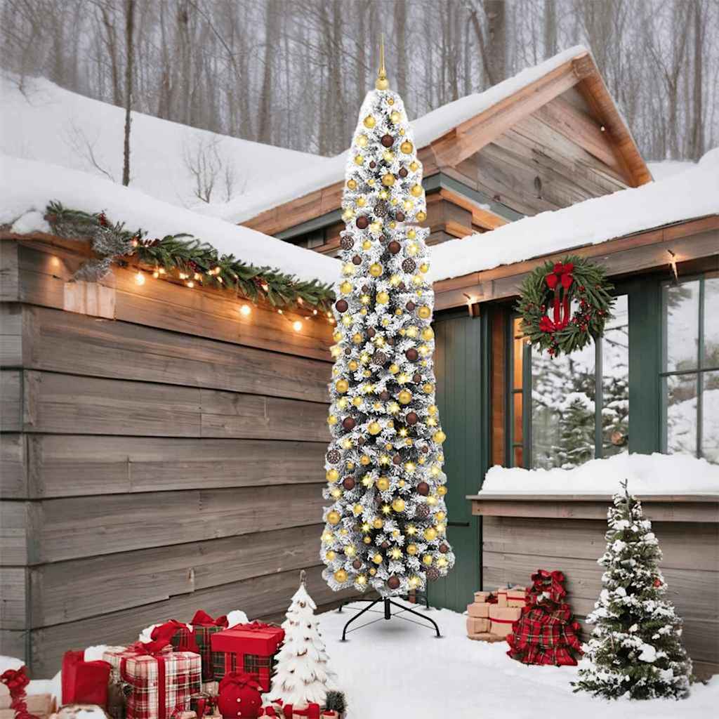 Sapin De Noël Artificiel Vert Pvc Et Acier Et Plastique