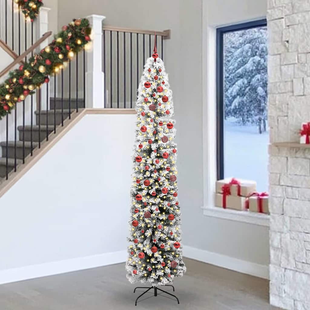 Sapin De Noël Artificiel Vert Pvc Et Acier Et Plastique