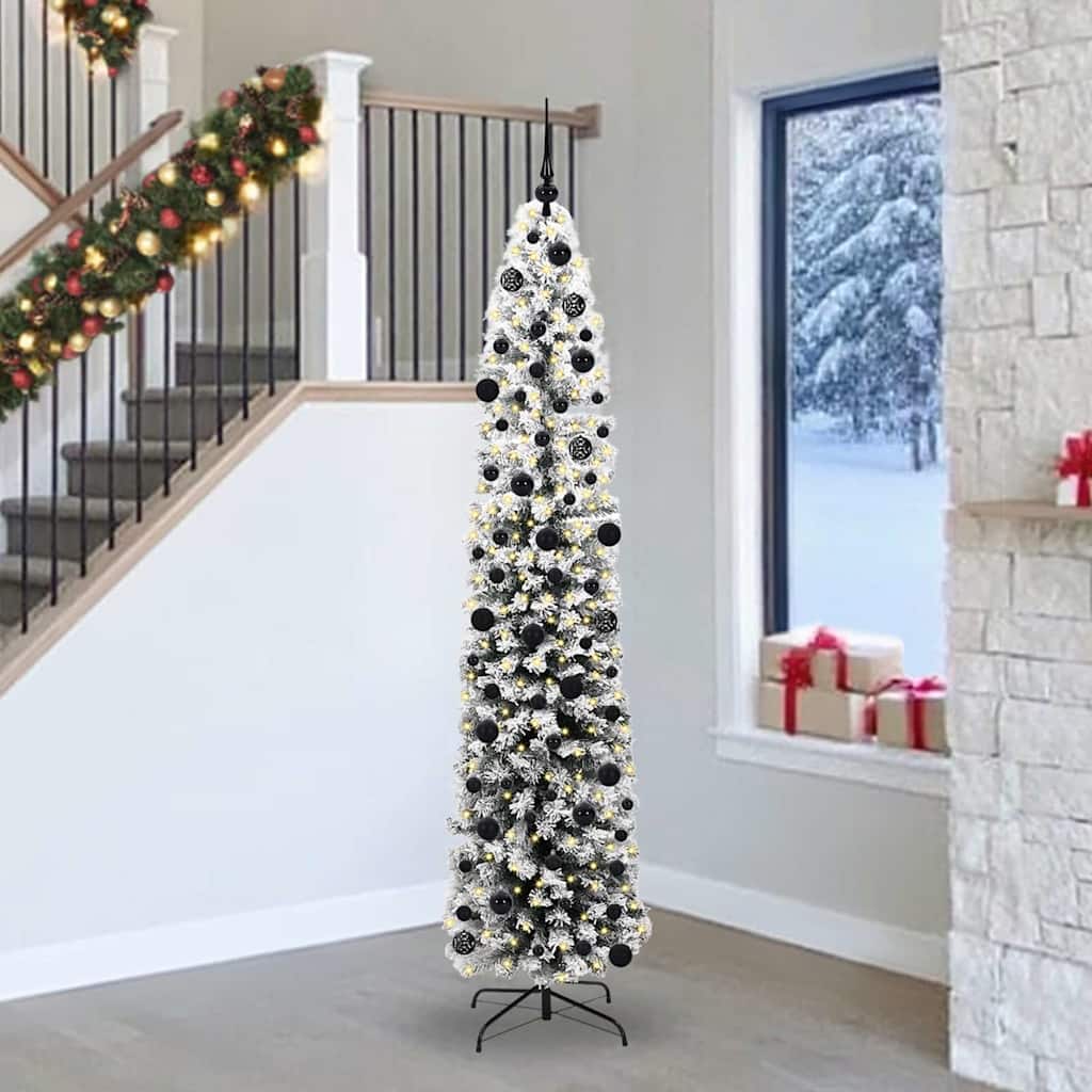 Sapin De Noël Artificiel Vert Pvc Et Acier Et Plastique