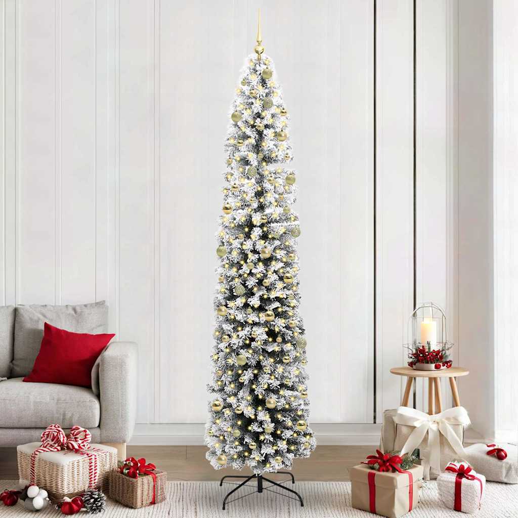 Sapin De Noël Artificiel Vert Pvc Et Acier Et Plastique
