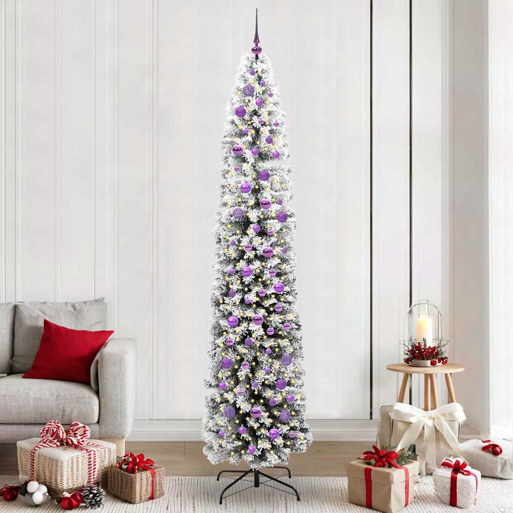 Sapin De Noël Artificiel Vert Pvc Et Acier Et Plastique