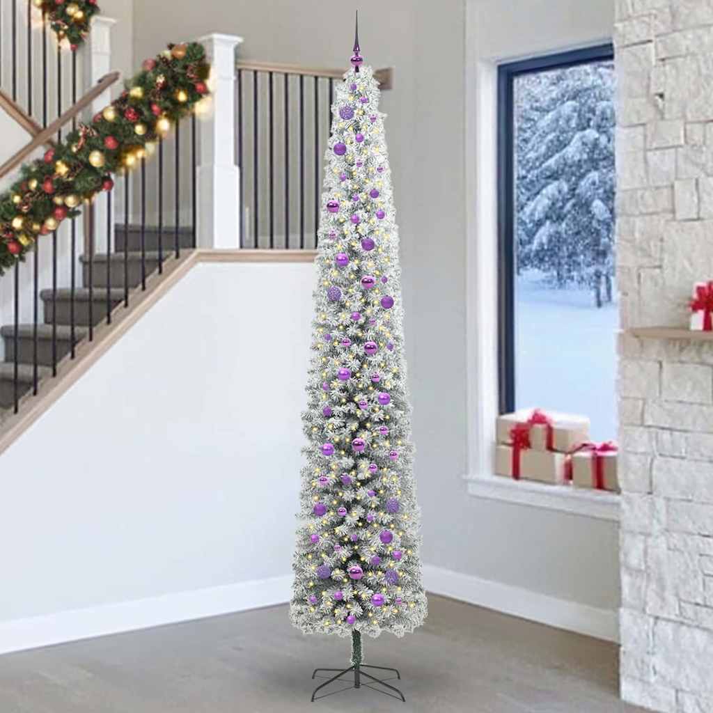 Sapin De Noël Artificiel Vert Pvc Et Acier Et Plastique