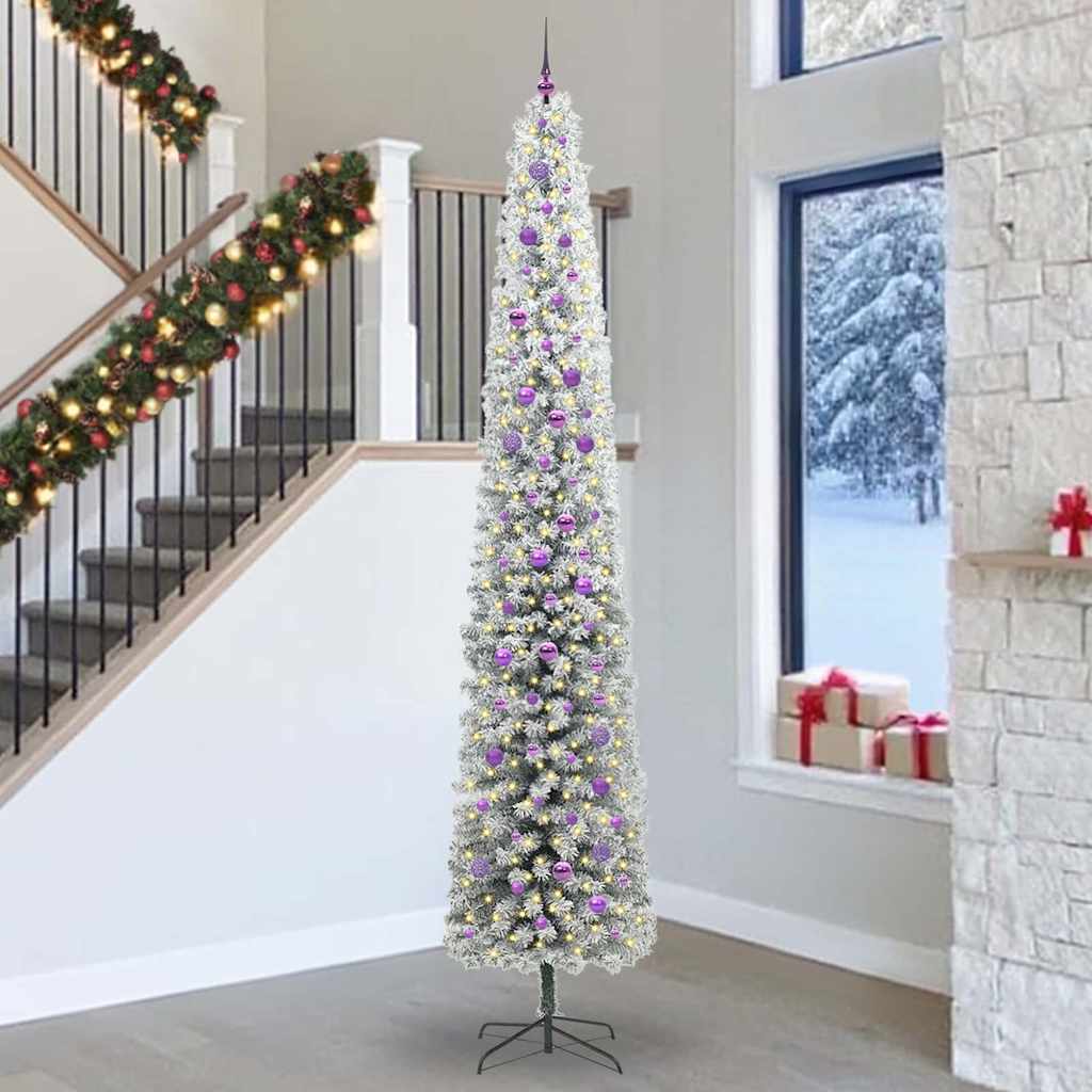 Sapin De Noël Artificiel Vert Pvc Et Acier Et Plastique