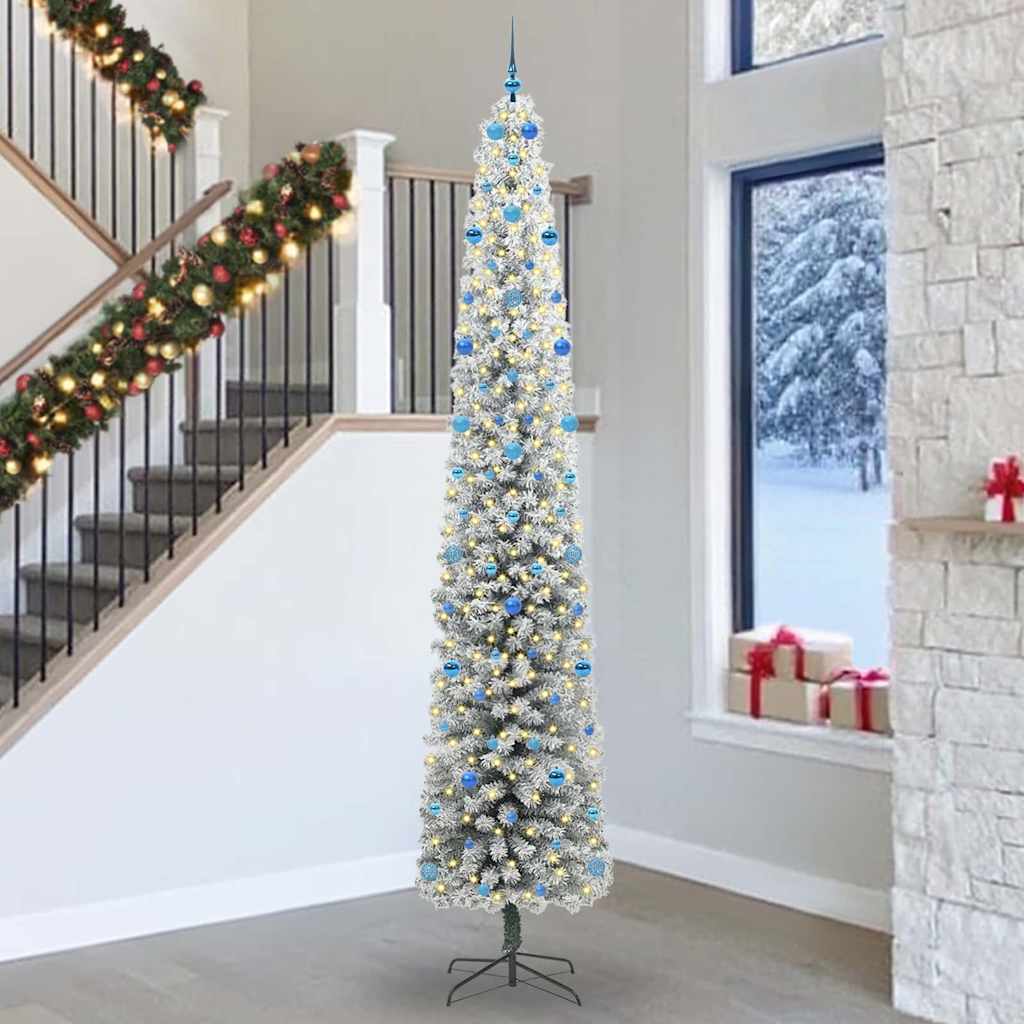 Sapin De Noël Artificiel Vert Pvc Et Acier Et Plastique