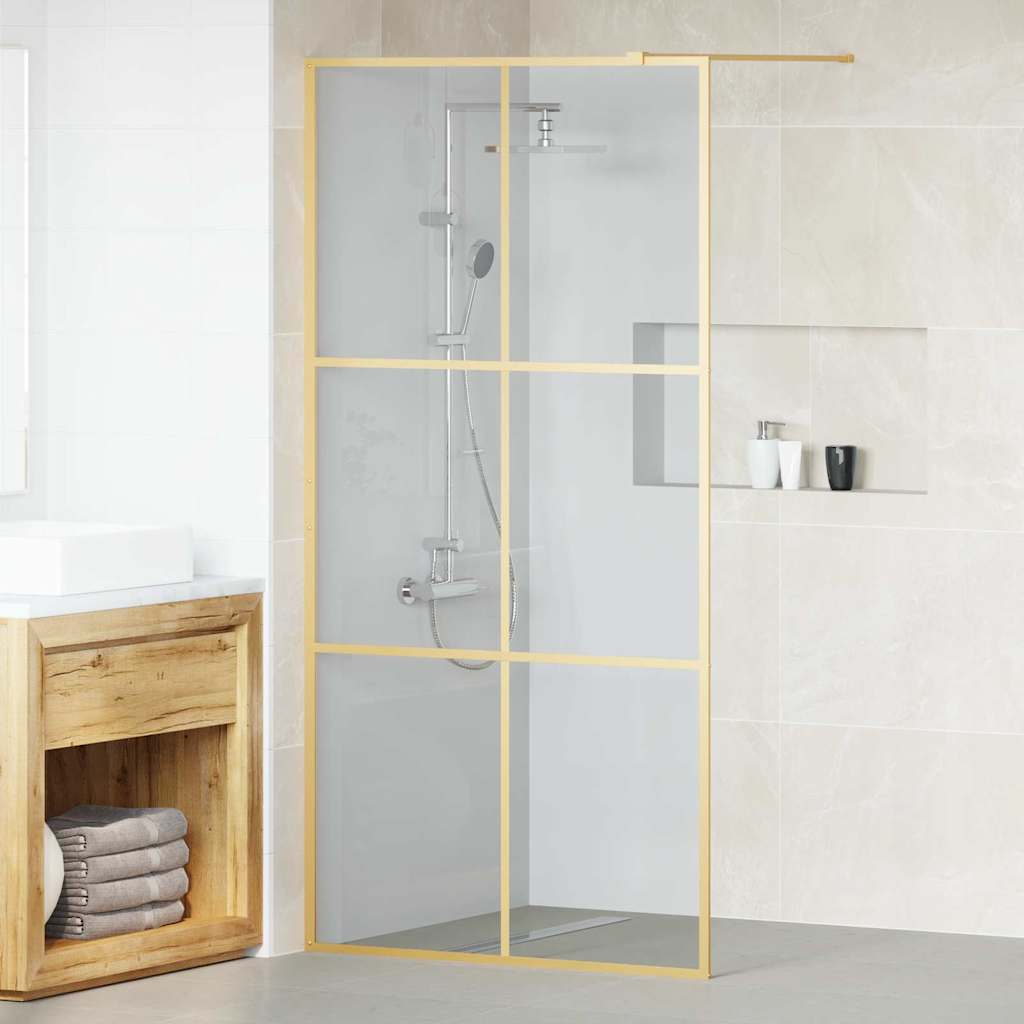 Mur De Douche À L'italienne Verre Trempé