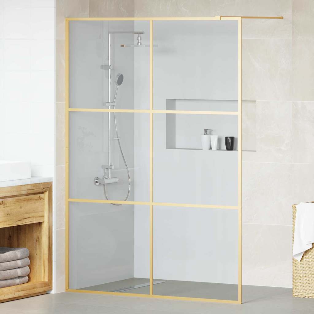 Mur De Douche À L'italienne Verre Trempé