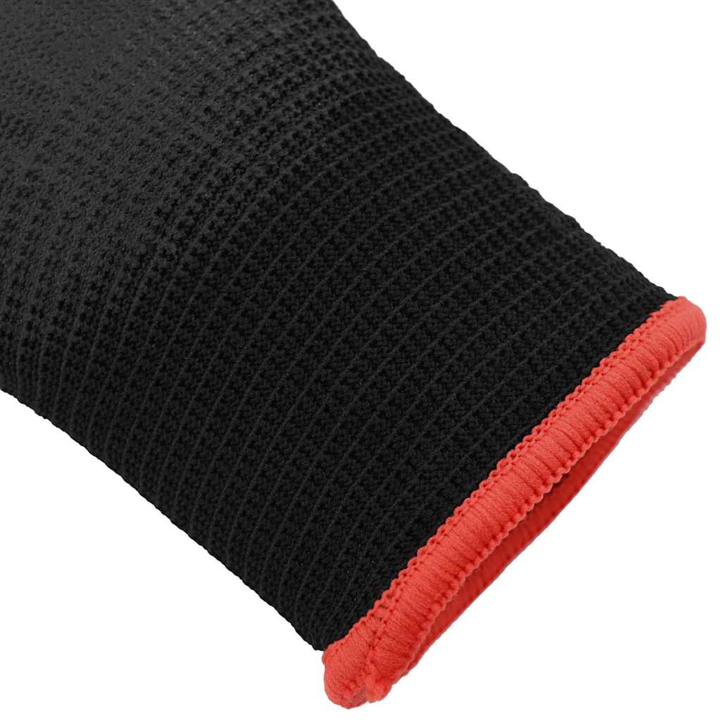 Gants De Travail 12 Pièces Noir 7 / S Polyester