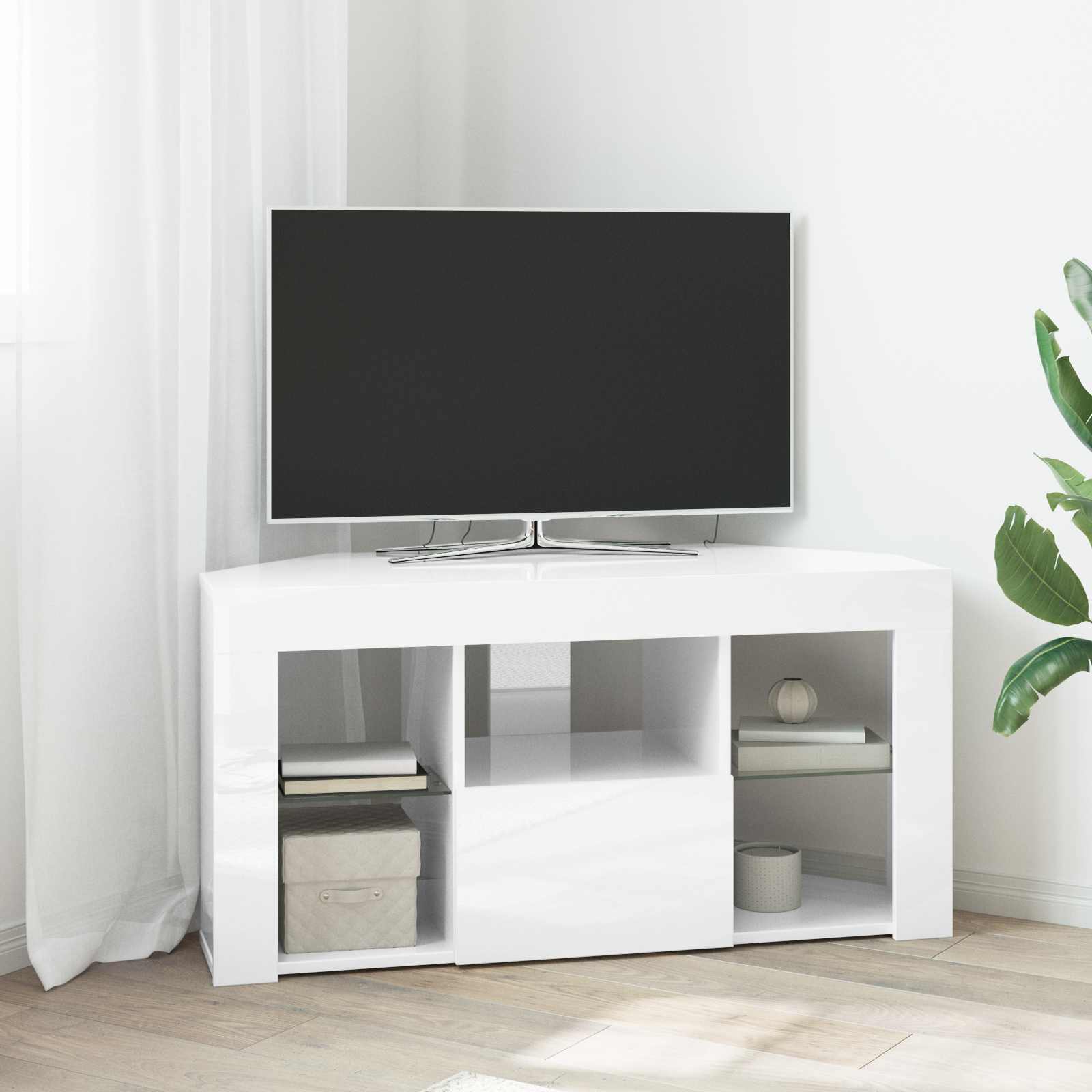 Meuble Tv Led D'angle 100 X 40 X