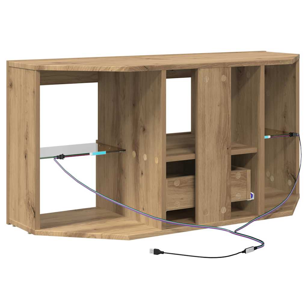 Meuble Tv Led D'angle 100 X 40 X
