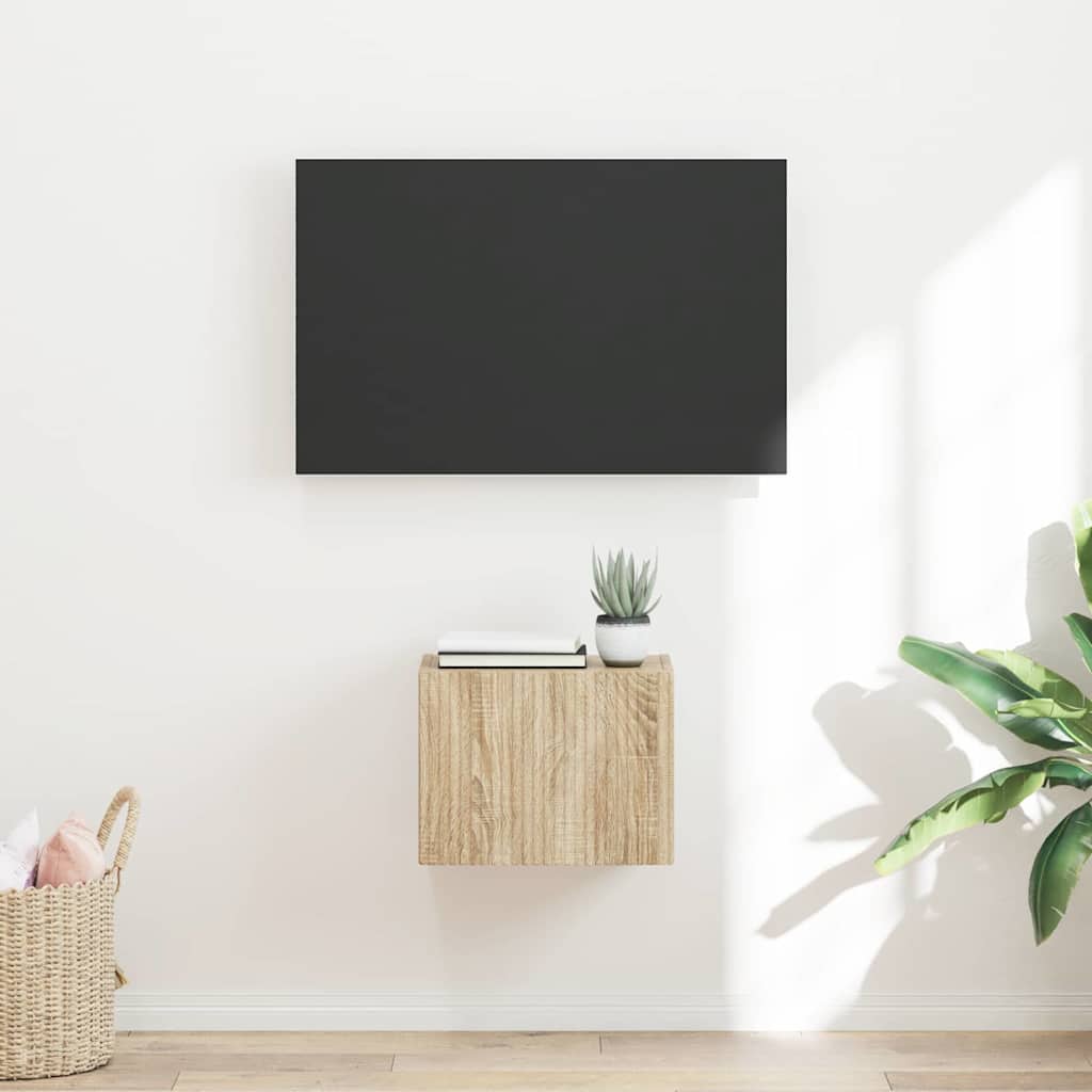 Meuble Tv Mural Bois D'ingénierie