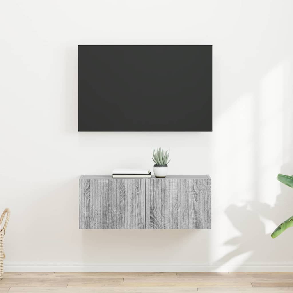 Meuble Tv Mural Bois D'ingénierie