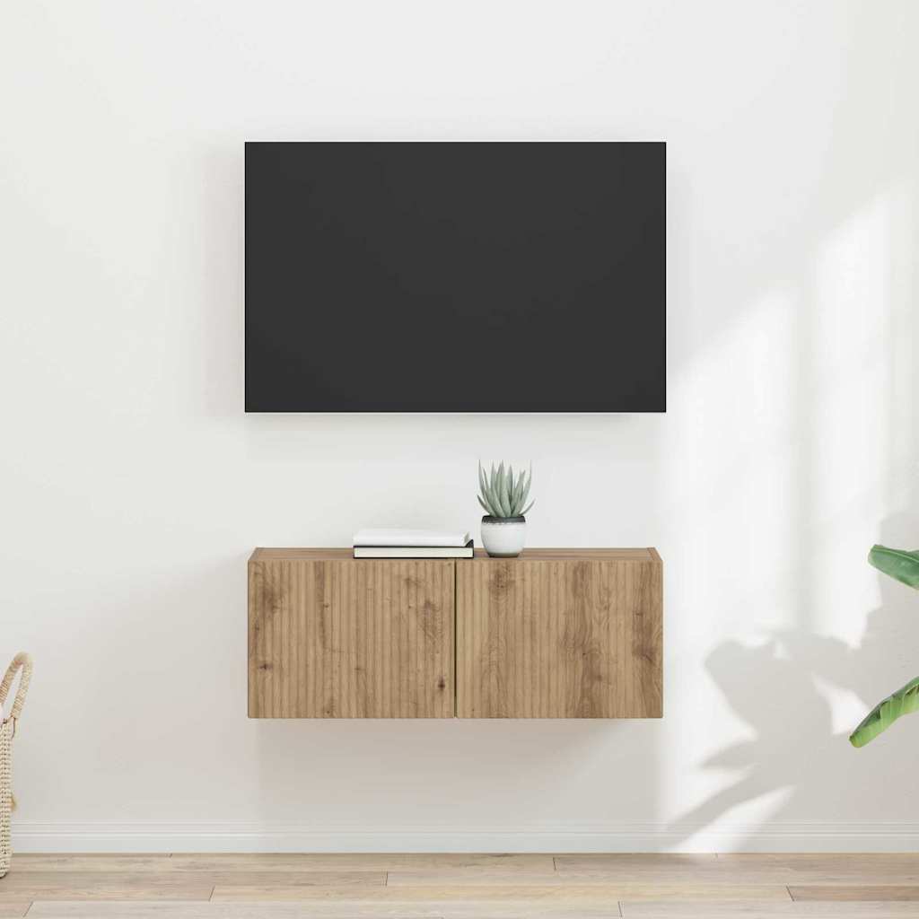 Meuble Tv Mural Bois D'ingénierie