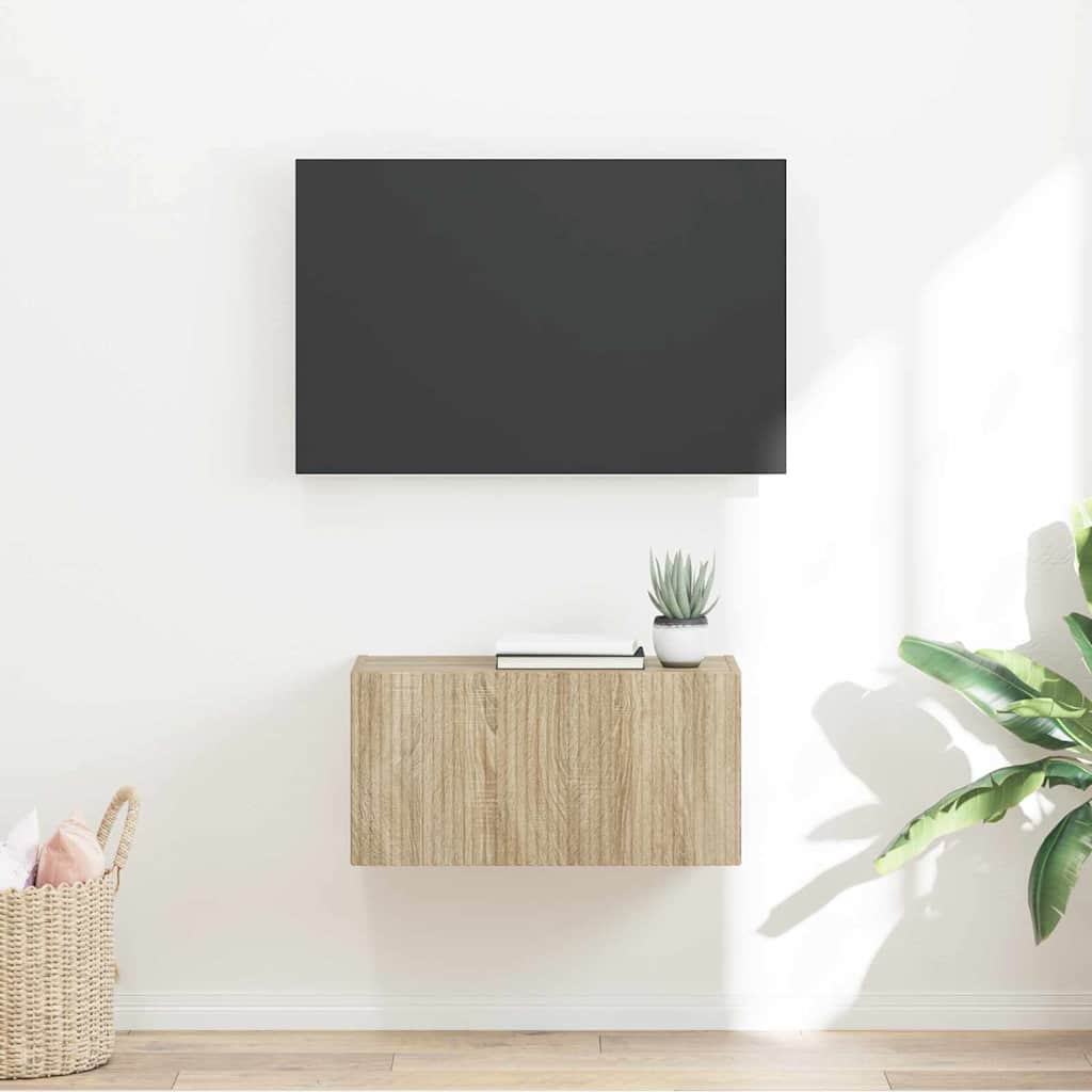 Meuble Tv Mural Bois D'ingénierie