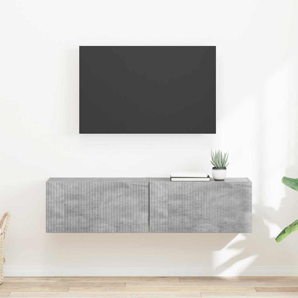 Meuble Tv Mural Bois D'ingénierie