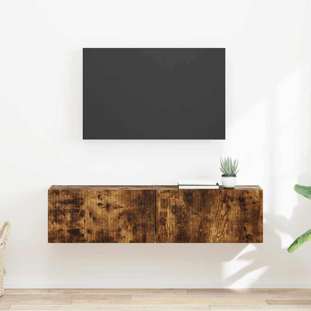 Meuble Tv Mural Bois D'ingénierie